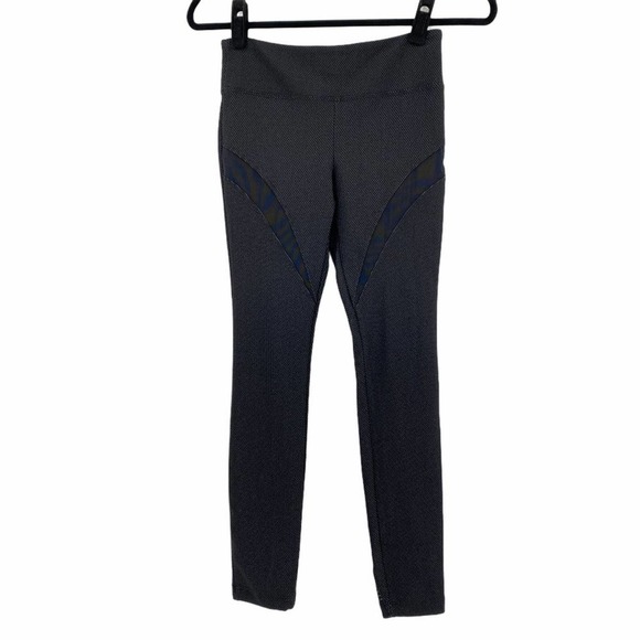 Koral Pants - NEW Koral Black Mesh Inset Leggings